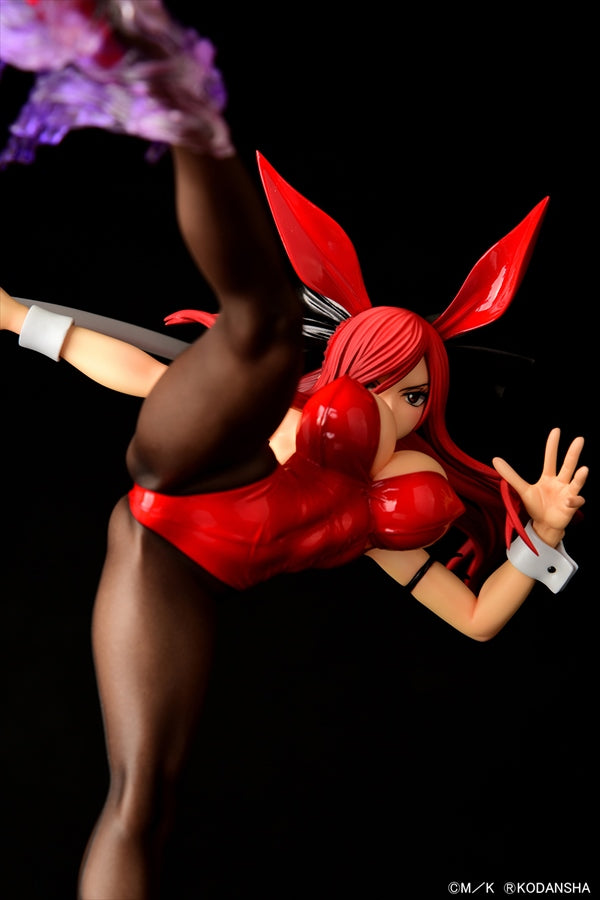 Fairy Tail Erza Scarlet High Kick Ver. Red Bunny