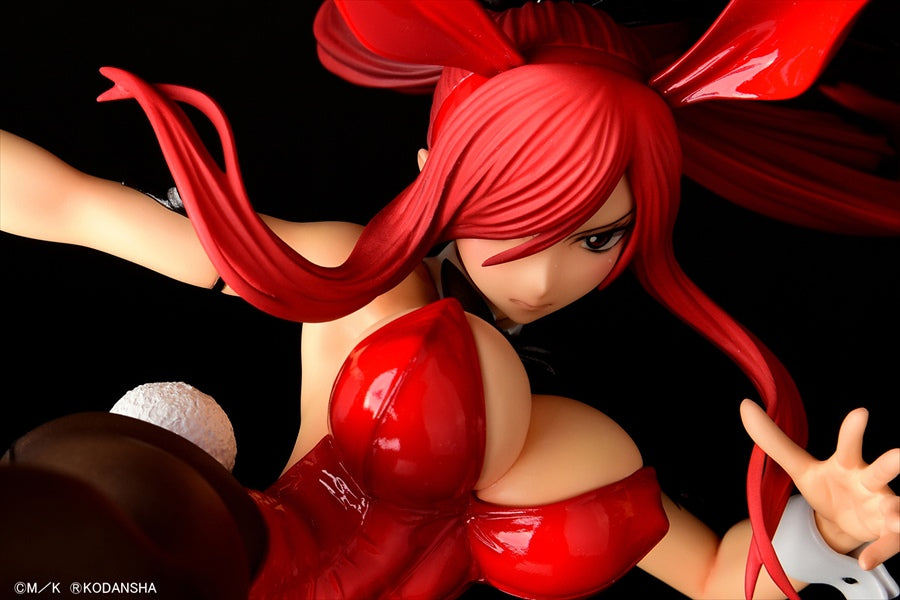 Fairy Tail Erza Scarlet High Kick Ver. Red Bunny