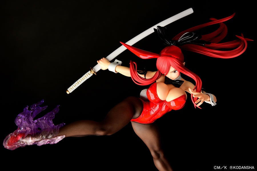 Fairy Tail Erza Scarlet High Kick Ver. Red Bunny