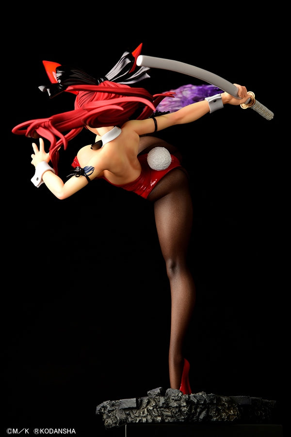 Fairy Tail Erza Scarlet High Kick Ver. Red Bunny