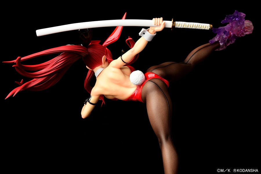 Fairy Tail Erza Scarlet High Kick Ver. Red Bunny