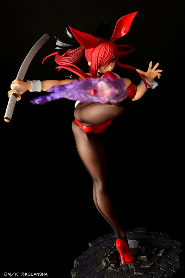 Fairy Tail Erza Scarlet High Kick Ver. Red Bunny