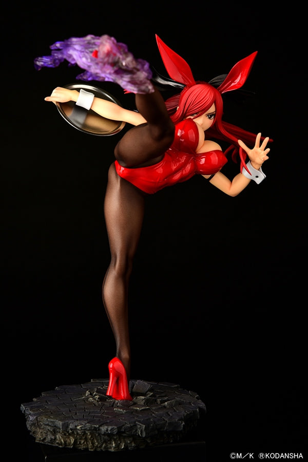 Fairy Tail Erza Scarlet High Kick Ver. Red Bunny