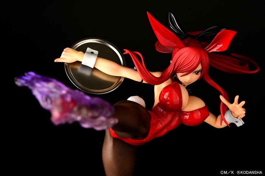 Fairy Tail Erza Scarlet High Kick Ver. Red Bunny