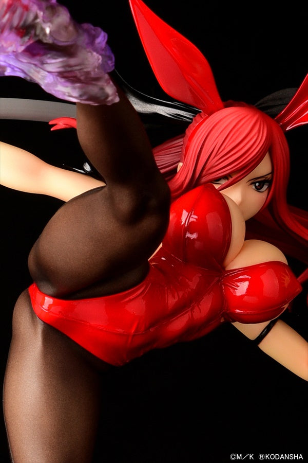 Fairy Tail Erza Scarlet High Kick Ver. Red Bunny