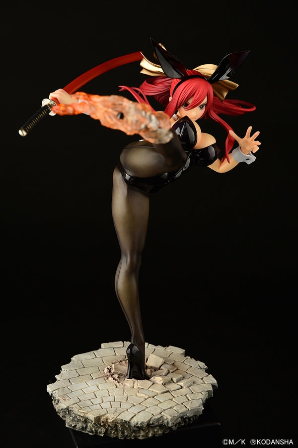 Fairy Tail Erza Scarlet High Kick Ver. Black Bunny