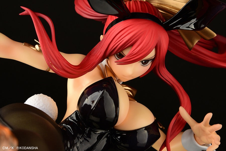 Fairy Tail Erza Scarlet High Kick Ver. Black Bunny