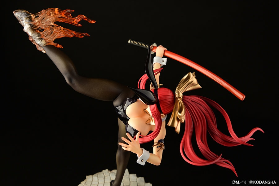 Fairy Tail Erza Scarlet High Kick Ver. Black Bunny