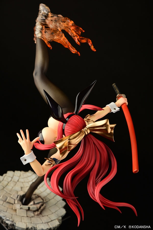 Fairy Tail Erza Scarlet High Kick Ver. Black Bunny