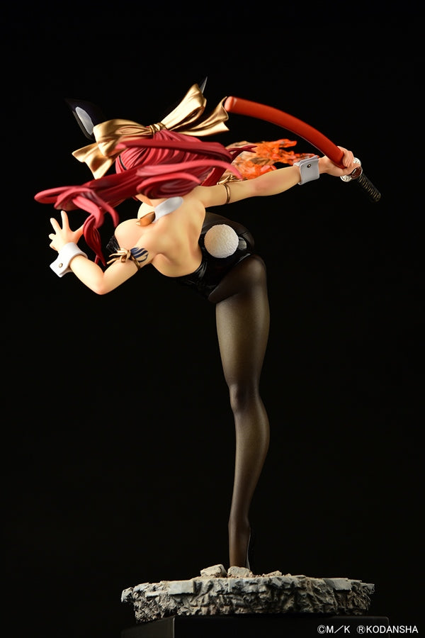 Fairy Tail Erza Scarlet High Kick Ver. Black Bunny