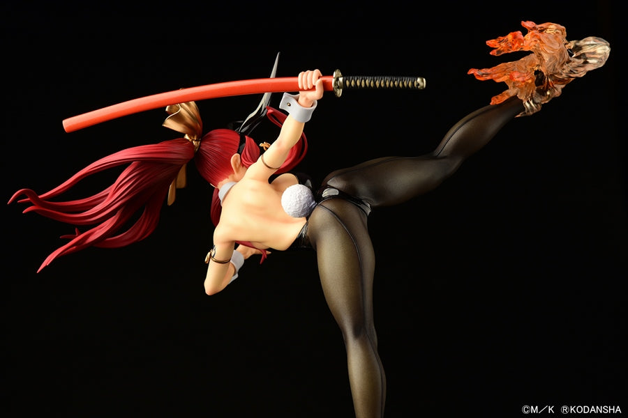 Fairy Tail Erza Scarlet High Kick Ver. Black Bunny