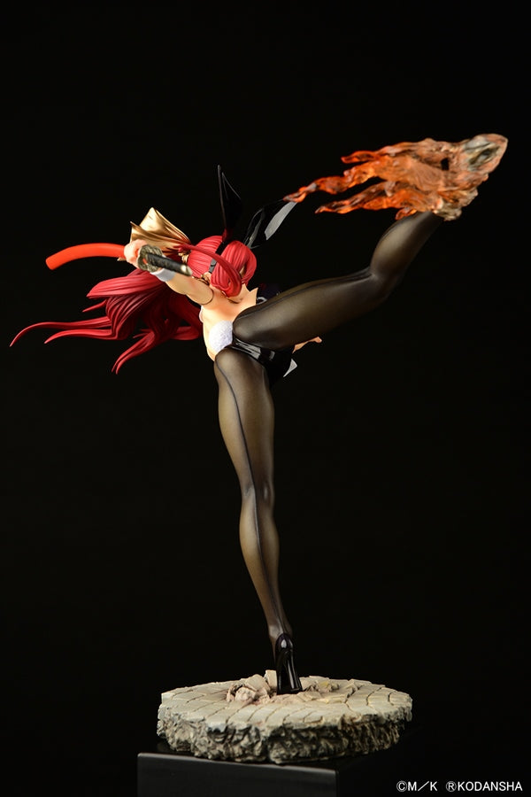 Fairy Tail Erza Scarlet High Kick Ver. Black Bunny