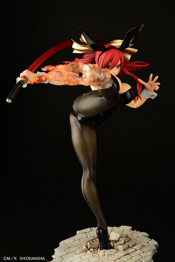 Fairy Tail Erza Scarlet High Kick Ver. Black Bunny