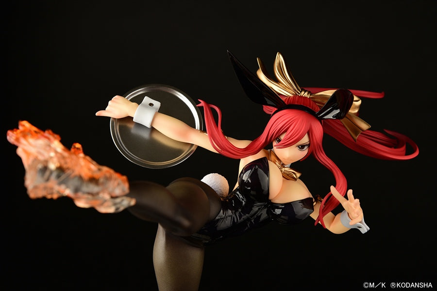 Fairy Tail Erza Scarlet High Kick Ver. Black Bunny