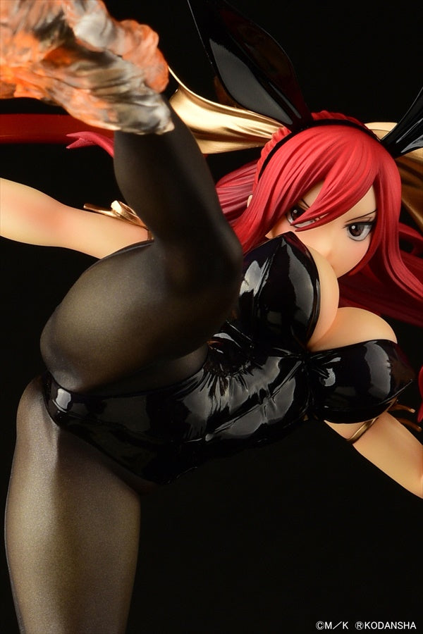 Fairy Tail Erza Scarlet High Kick Ver. Black Bunny