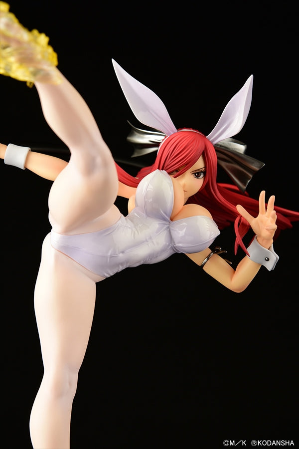 Fairy Tail Erza Scarlet High Kick Ver. White Bunny