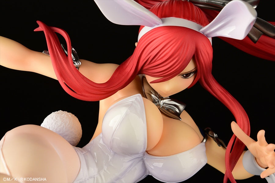 Fairy Tail Erza Scarlet High Kick Ver. White Bunny