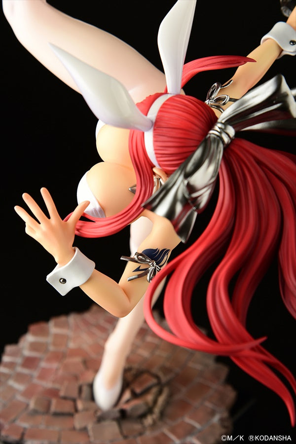 Fairy Tail Erza Scarlet High Kick Ver. White Bunny