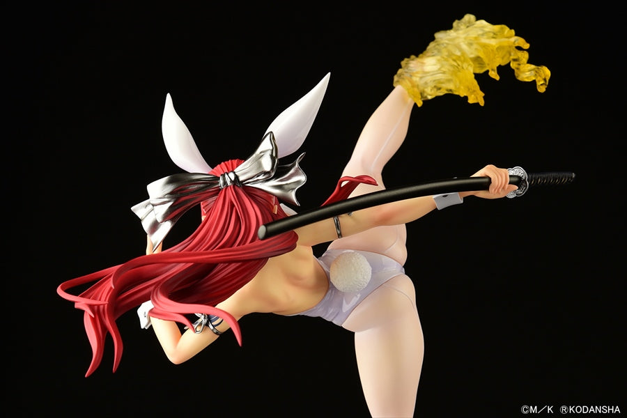 Fairy Tail Erza Scarlet High Kick Ver. White Bunny