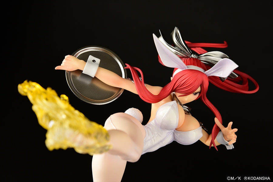 Fairy Tail Erza Scarlet High Kick Ver. White Bunny