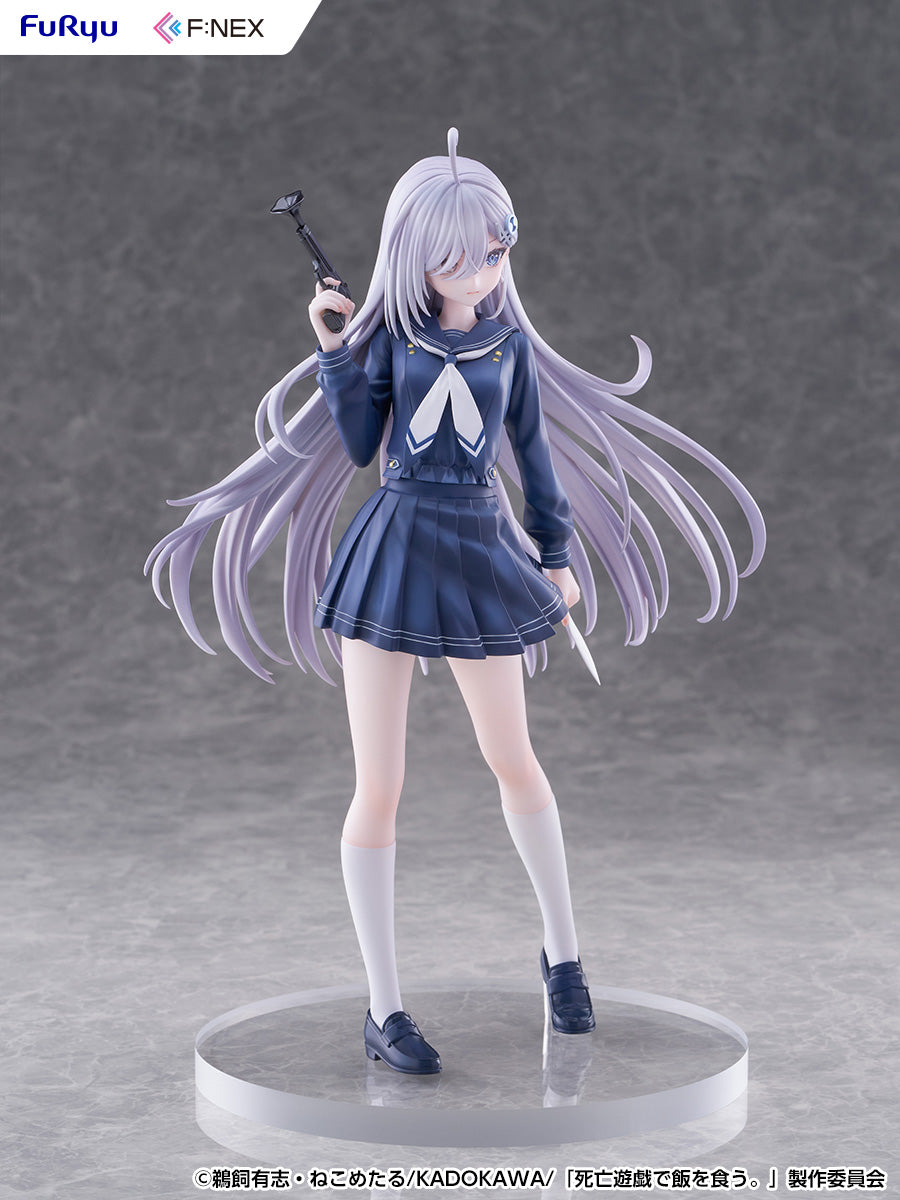 Playing Death Games to Put Food on the Table Yuki School Uniform Ver. 1/7 Scale Figure