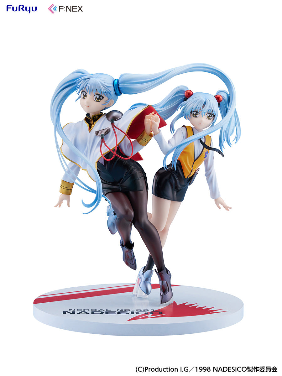 Martian Successor Nadesico: The Motion Picture - Prince of Darkness Hoshino Ruri W Ruriruri Ver. 1/7 Scale Figure