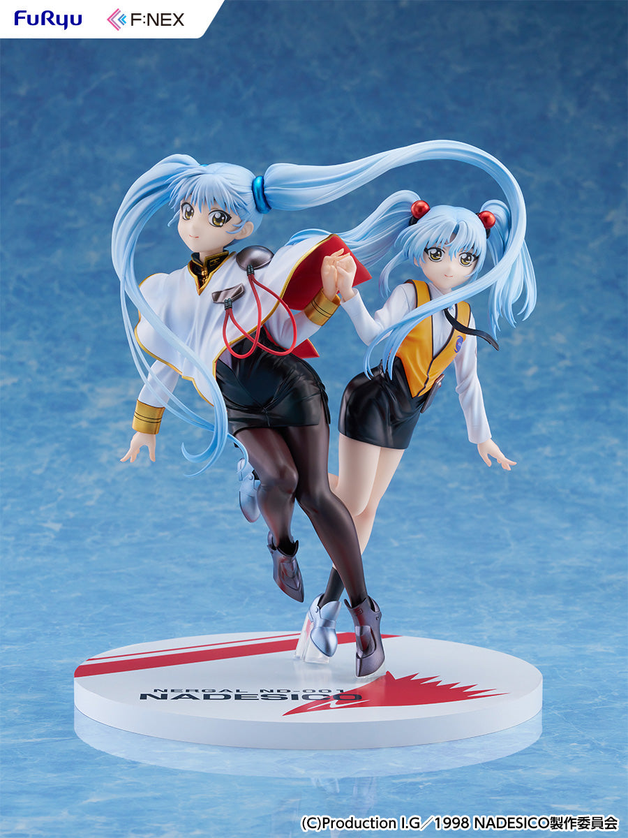 Martian Successor Nadesico: The Motion Picture - Prince of Darkness Hoshino Ruri W Ruriruri Ver. 1/7 Scale Figure