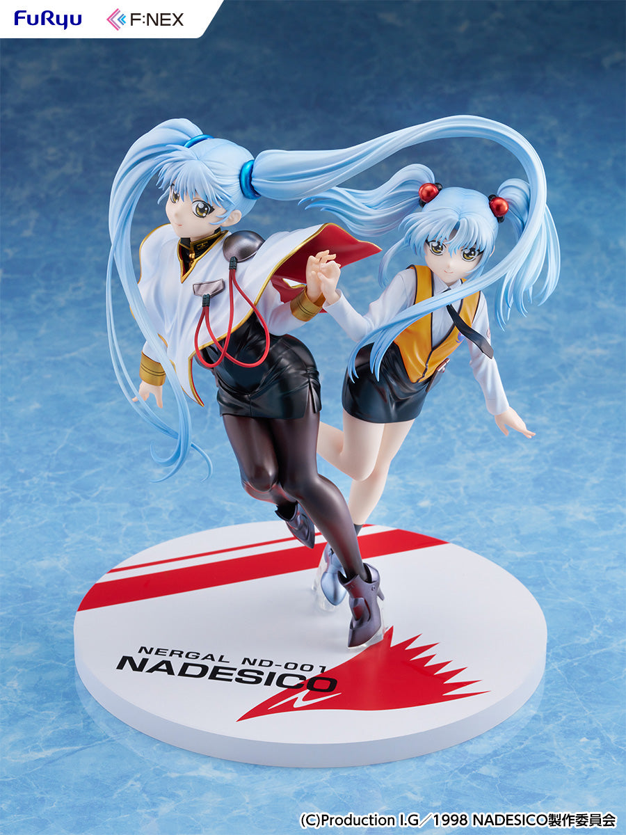 Martian Successor Nadesico: The Motion Picture - Prince of Darkness Hoshino Ruri W Ruriruri Ver. 1/7 Scale Figure