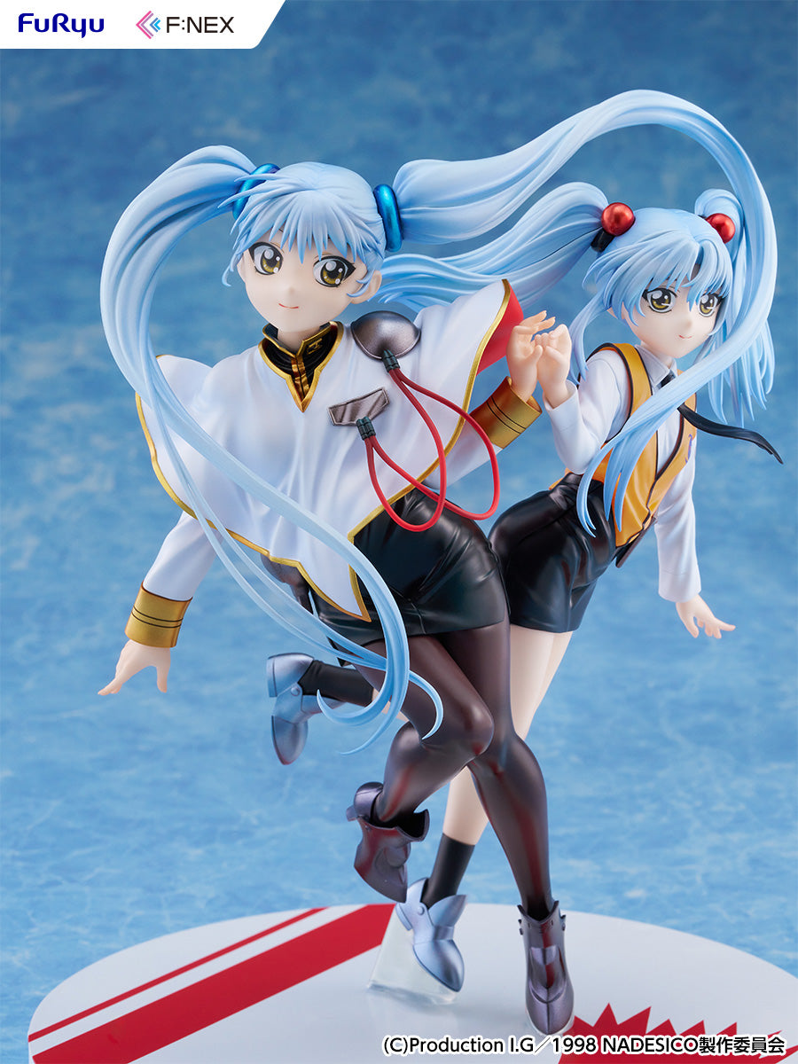 Martian Successor Nadesico: The Motion Picture - Prince of Darkness Hoshino Ruri W Ruriruri Ver. 1/7 Scale Figure