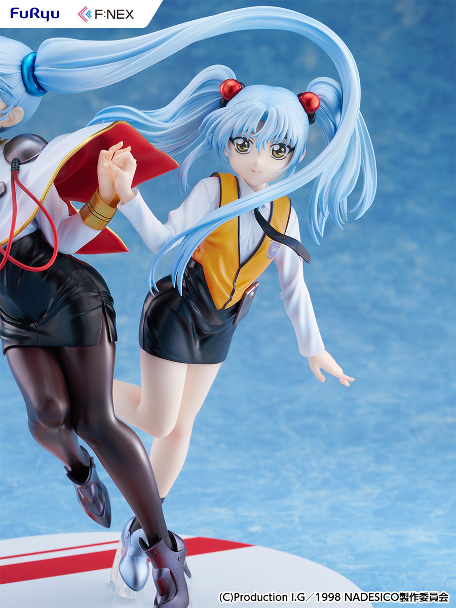 Martian Successor Nadesico: The Motion Picture - Prince of Darkness Hoshino Ruri W Ruriruri Ver. 1/7 Scale Figure