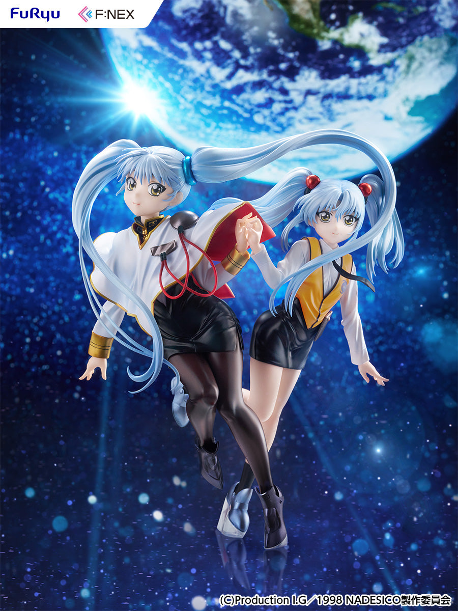 Martian Successor Nadesico: The Motion Picture - Prince of Darkness Hoshino Ruri W Ruriruri Ver. 1/7 Scale Figure