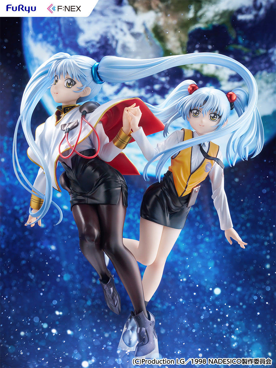 Martian Successor Nadesico: The Motion Picture - Prince of Darkness Hoshino Ruri W Ruriruri Ver. 1/7 Scale Figure