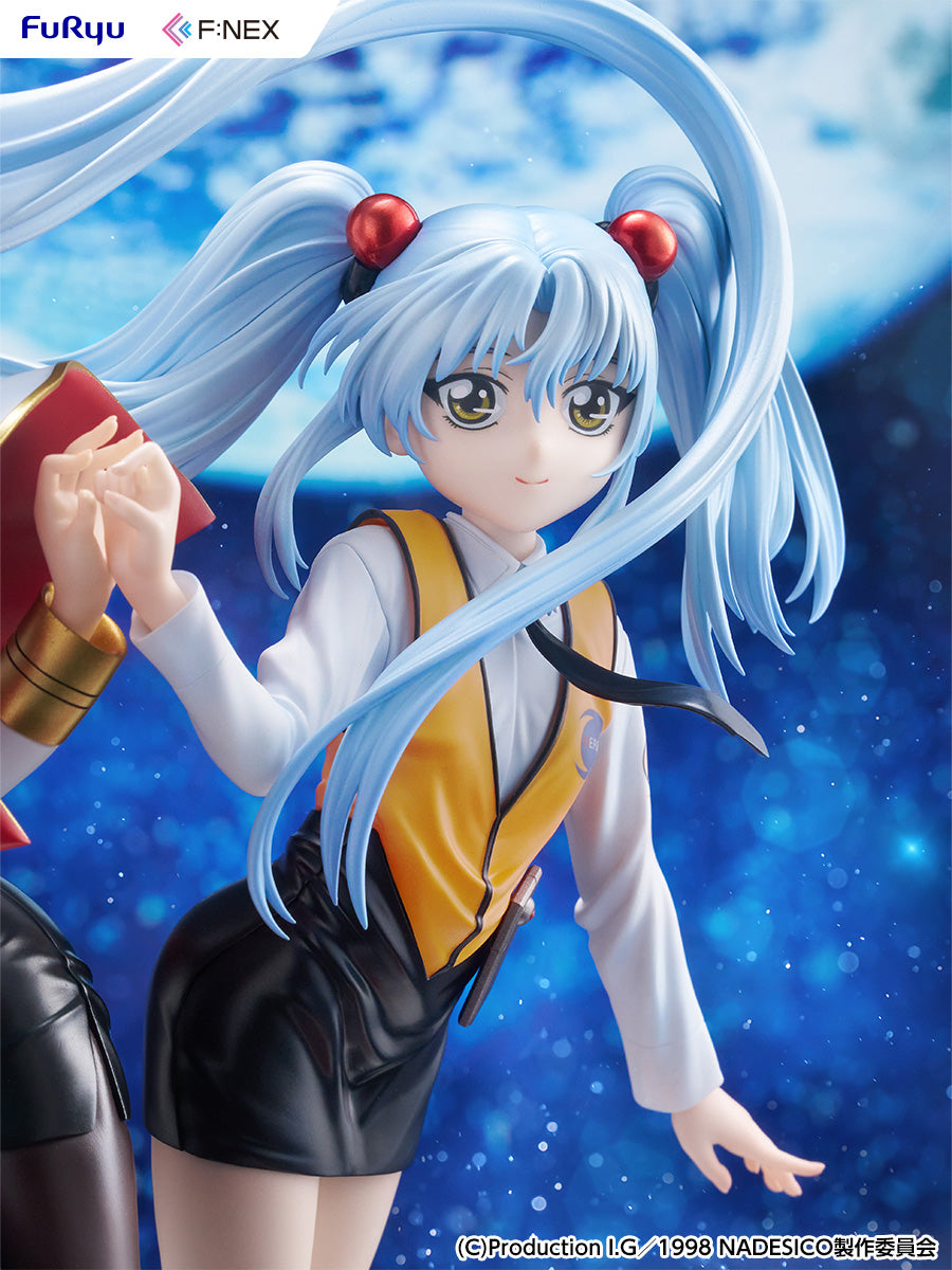 Martian Successor Nadesico: The Motion Picture - Prince of Darkness Hoshino Ruri W Ruriruri Ver. 1/7 Scale Figure