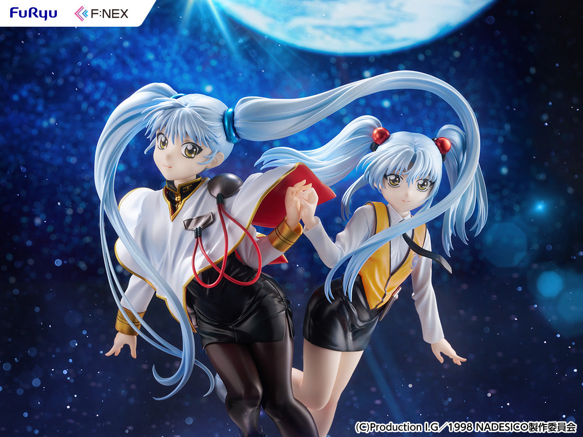 Martian Successor Nadesico: The Motion Picture - Prince of Darkness Hoshino Ruri W Ruriruri Ver. 1/7 Scale Figure