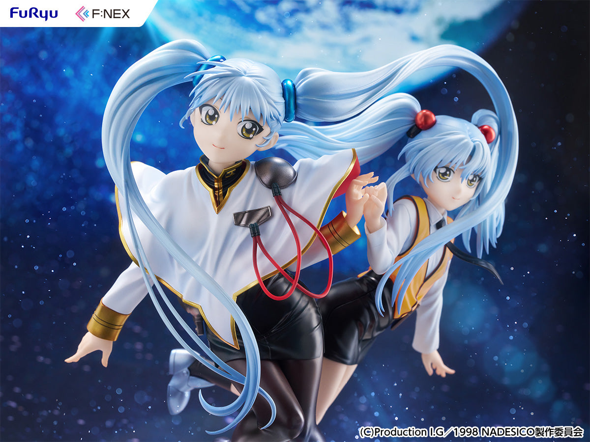 Martian Successor Nadesico: The Motion Picture - Prince of Darkness Hoshino Ruri W Ruriruri Ver. 1/7 Scale Figure
