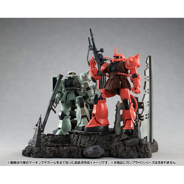 RM Series G Structure "Mobile Suit Gundam" (GS02M) New York City Ruins (Material Color Edition)