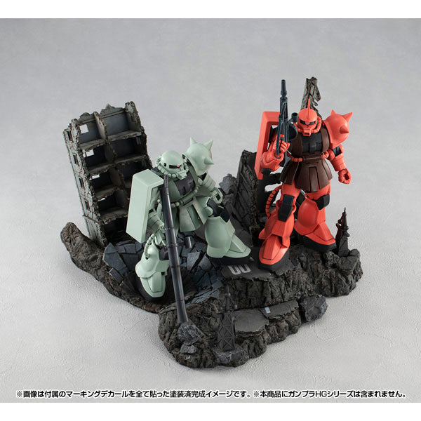 RM Series G Structure "Mobile Suit Gundam" (GS02M) New York City Ruins (Material Color Edition)