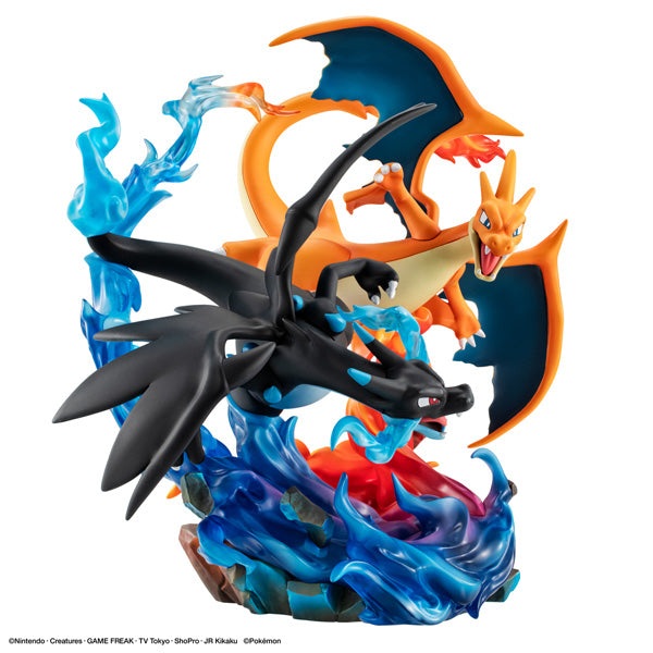 G.E.M. EX Series "Pokemon" Mega Charizard X & Mega Charizard Y
