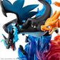G.E.M. EX Series "Pokemon" Mega Charizard X & Mega Charizard Y