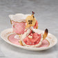 RIBOSE DLC SERIES "TEA TIME CATS" GINGER CAT NON-SCALE FIGURINE