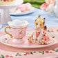 RIBOSE DLC SERIES "TEA TIME CATS" GINGER CAT NON-SCALE FIGURINE