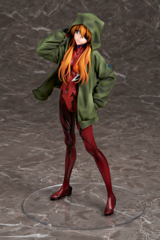 Evangelion: 3.0+1.0 Thrice Upon a Time Shikinami Asuka Langley Hoodie Ver.