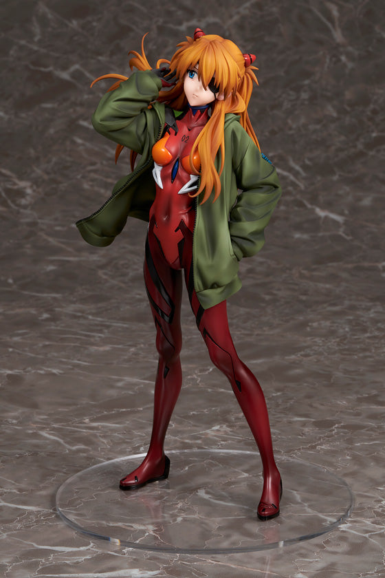 Evangelion: 3.0+1.0 Thrice Upon a Time Shikinami Asuka Langley Hoodie Ver.