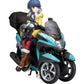 Yurucamp Shima Rin with 3-wheel Scooter