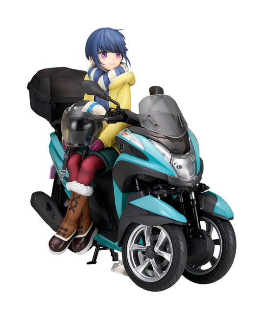 Yurucamp Shima Rin with 3-wheel Scooter