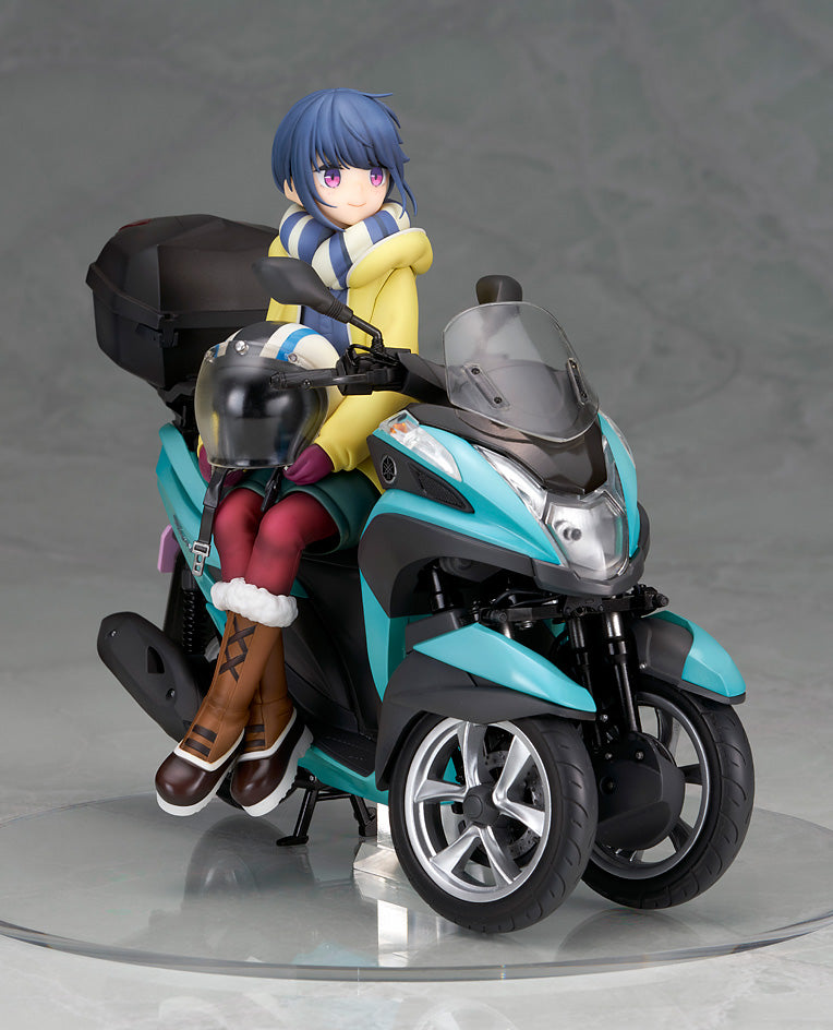 Yurucamp Shima Rin with 3-wheel Scooter