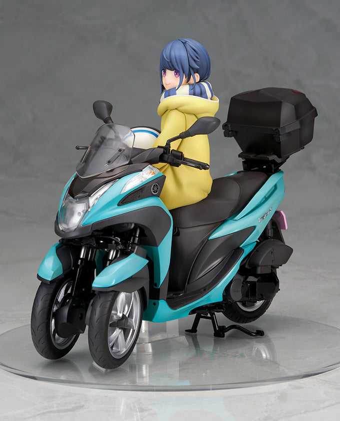 Yurucamp Shima Rin with 3-wheel Scooter