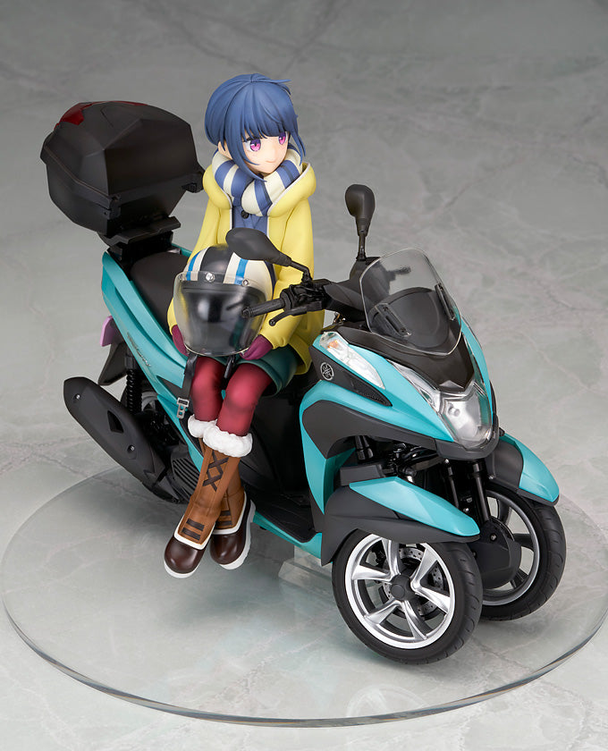 Yurucamp Shima Rin with 3-wheel Scooter