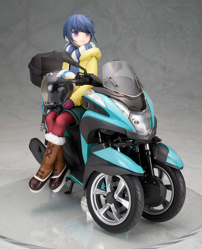 Yurucamp Shima Rin with 3-wheel Scooter