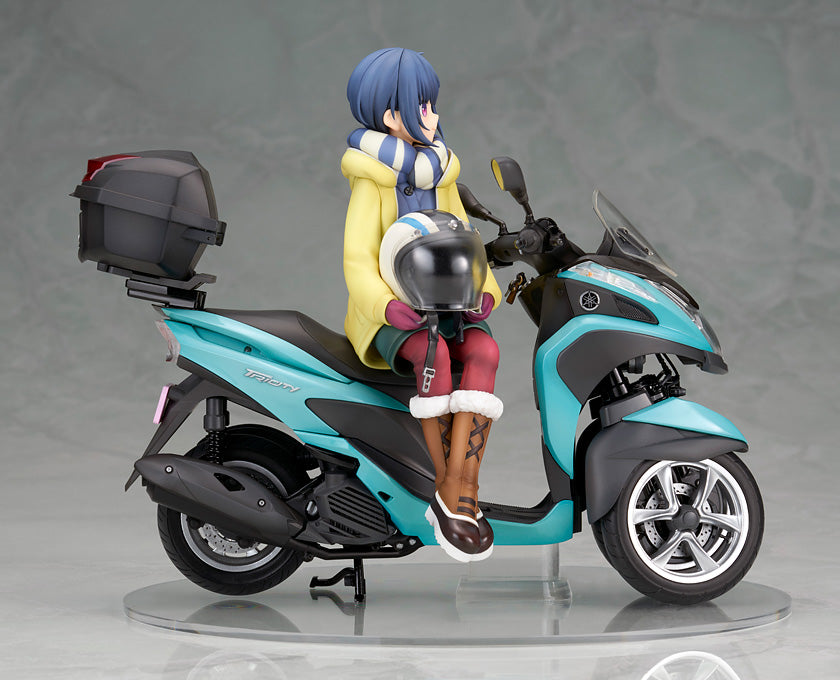 Yurucamp Shima Rin with 3-wheel Scooter